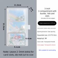 Álbum de fotos transparente de alta calidad de 3 pulgadas, de PP, con múltiples bolsillos intersticiales esmerilados, para colección de tarjetas DIY, regalos. - details 11