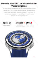 SANLEPUS Reloj Inteligente Hombre, Smartwatch con Pantalla AMOLED 1.43", 4GB Almacenamiento, Reproducción MP3/MP4, Asistente de Voz AI, Llamadas Bluetooth, Notificaciones, Modos Deportivos, Monitoreo de Sueño y Ritmo Cardíaco, para Android e iOS - details 7