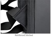 BIT Laptop expandible para hombres, bolsa para portátil negra impermeable, 16 17 pulgadas, mochila de negocios multifuncional - details 32