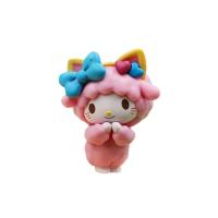 Figura de Anime Kawai My Melody Kuromi, Cosplay de la serie Zoo, muñeco de oveja KT Cat Pochacco, decoración para pastel de cumpleaños DIY, regalo, adorno de escritorio - details 5
