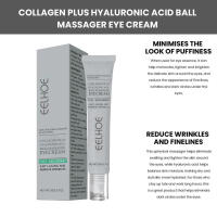 Crema de colágeno para ojos, masajeador Rollerball, aclara las líneas de los ojos, ojeras, elimina las bolsas de los ojos, reafirmante, suavizante, cuidado de la piel - details 4