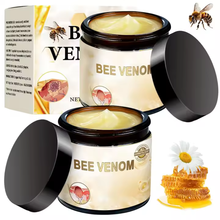 Garlyxg 2024 Nueva crema natural, gel profesional de veneno de abeja para todo tipo de piel - 60 ml (2PCS) - 1