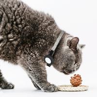 Collar ajustable Bling con campana para gato, collares de lujo para perros y gatos pequeños con funda para Apple Airtag, accesorios para gatos - details 4