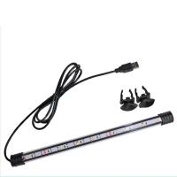 Luces LED subacuáticas con ventosas, iluminación para peceras, luces de colores mejoradas, USB, impermeables, decoración de acuario doméstico - details 0