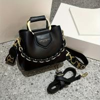 Bolso de Mano Tipo Cubo con Asa Superior, Bolso de Mano Moderno de PU, Bolso de Mano Casual para Mujer y Bolso Bandolera - details 9