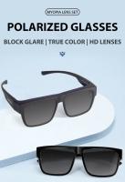 KAPVOE Gafas de Sol Cuadradas Polarizadas Ajuste para Ciclismo Photochromáticas UV400 - details 3