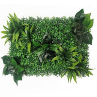 Nueva planta Artificial, césped, fondo artesanal, pared, simulación de hierba, hoja, decoración de boda, alfombra verde al por mayor, césped, decoración del hogar - details 3