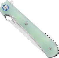 Cuchillo Plegable Sitivien ST145 con Hoja de Acero 14C28N y Mango de Micarta/G10 para Uso Doméstico Camping y Supervivencia EDC Herramienta de Hojalata - details 17
