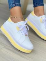 Zapatillas de Mujer Vulcanizadas Zapatos Deportivos 2022 Plataformas para Exteriores - details 4