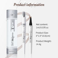Bolígrafo de cejas microblasings para mujer, lápiz de cejas líquido de boceto fino duradero, 4 Puntas de horquilla - details 4