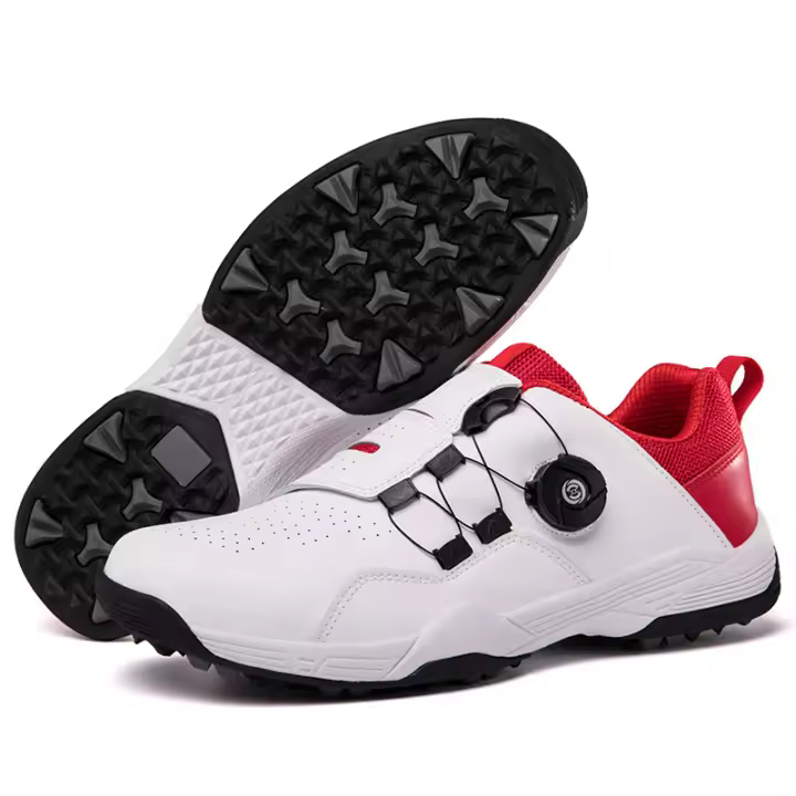 Zapatos de golf para hombres y mujeres con cierre automático y material antideslizante de alta calidad. - 1