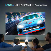 Mini Proyector HY300 4K Android 11 Wifi6 Doble 200 ANSI Resolución 1280*720P - details 2