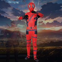 Traje de Deadpool para niños - Body completo para cosplay, Halloween y actuaciones - details 5
