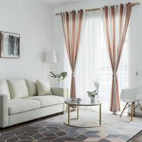 Cortinas opacas para salón, 2 piezas, cortinas aislantes del frío y el calor para dormitorio con pestañas gris claro - details 9