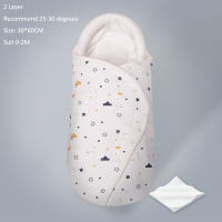Saco de dormir para bebé de 0 a 6 meses, sobres para recién nacidos, envolturas para bebé, 2,5 TOG, diseño de capullo de algodón suave, Protector de cabeza y cuello - details 21