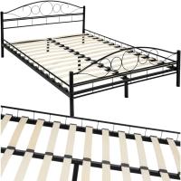 Cama de Boda Romántica y Estable Estructura de Cama de Madera Base de Cama Resistente - details 0