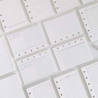 50 hojas M5 A8, papel de repuesto para cuaderno de hojas sueltas, índice de 5 agujeros, tarjetas de página interior, páginas de papel de carpeta de repuesto interior - details 3