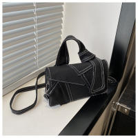 Bolso pequeño portátil de moda versátil, nuevo denim, bolso cuadrado pequeño cruzado de hombro empalmado - details 38