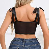 Top de lujo con aros para mujer, Top elegante para fiesta, de corsé corpiño, chaleco Y2k, 2024 - details 5