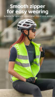 ROCKBROS-chaleco reflectante para ciclismo, chaleco de seguridad con ventilación de malla, transpirable, sin mangas - details 9