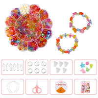 Juguetes de cuentas para niños, Juguetes educativos con cuentas para niñas, Juego de cuentas hechas a mano, 13 cuadrículas - details 1
