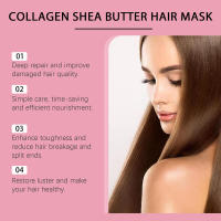 La película para el cuidado del cabello con queratina repara y nutre el cabello seco y encrespado, dandole brillo. - details 5