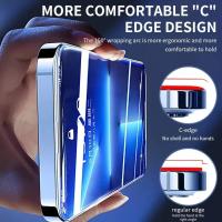 3 uds vidrio templado para iPhone 14 13 12 11 15 Pro Max Mini Protector de pantalla para iPhone XR X XS MAX 7 8 Plus 16 vidrio Protector - details 3