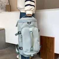 Mochila de viaje grande para mujer, bolso de día informal con estilo, resistente al agua, con correa de equipo, para deportes, Yoga - details 34