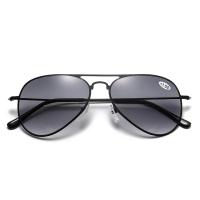 Gafas de sol de lectura bifocales para piloto, lentes negras de aleación, ligeras, llanta completa, + 0,75 a + 4, ver de cerca y lejos - details 6