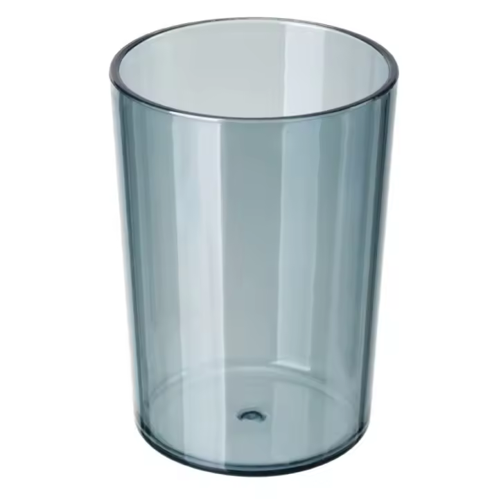 Taza de enjuague bucal gruesa para el hogar, Soporte transparente para cepillo de dientes, protección del medio ambiente, estilo del norte de Europa, nuevo - 1