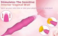 Leten 10 modos de empuje punto G vibrador estimulador de clítoris masaje vaginal masturbador femenino orgasmo adultos juguetes sexuales para mujeres y hombres - details 1