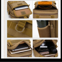 Bolso de hombro táctico militar Molle, bolsa impermeable para exteriores, ejército, Camping, viajes, senderismo, caza, pesca - details 7