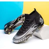 Zapatos cómodos con pinchos de fútbol para hombre, ligeros y de caña alta para mujer, calzado deportivo de entrenamiento - details 11