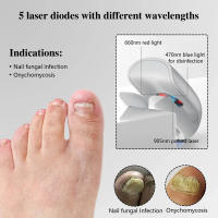 Dispositivo de Láser para el Cuidado de los Uñas KTS 6 Colores Tratamiento de Onicomicosis - details 4