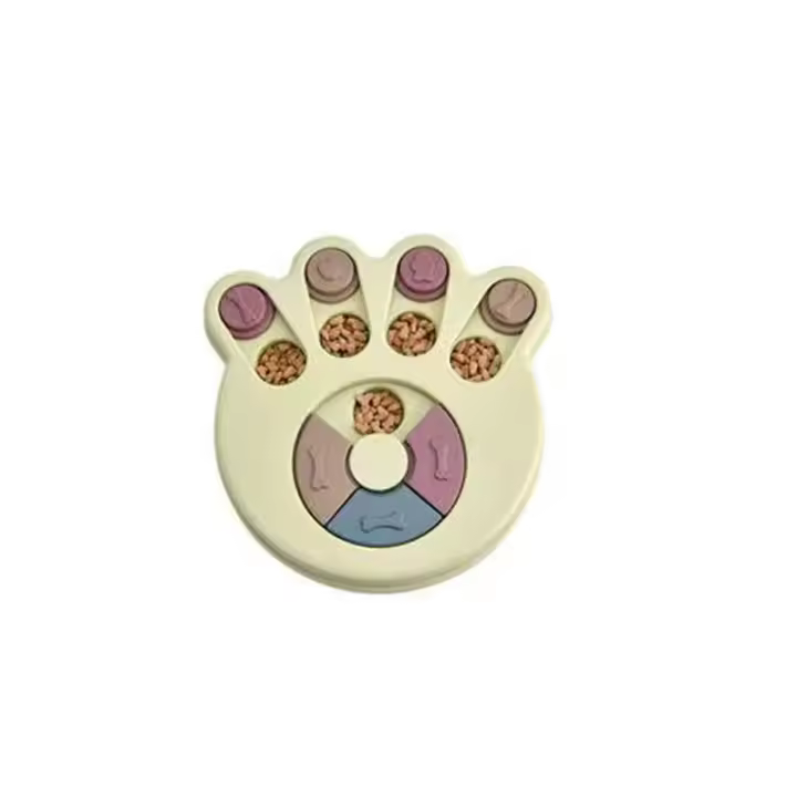 Nuevos juguetes educativos para perros Plato de comida lenta Tazón anti-asfixia Tazón de comida tibetano Tazón antideslizante para perros Tazón para gatos Suministros para mascotas - 1