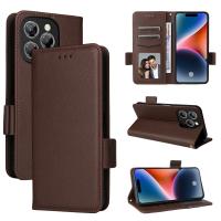 Para Oukitel P1 funda de cuero PU tipo billetera con tapa para Oukitel P1 Retro Litchi patrón cubierta Conque Fundas accesorios de teléfono - details 23