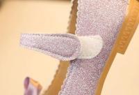 Zapatos de cuero para niñas pequeñas, zapatos planos grandes con purpurina y nudo de lazo, zapatos de vestir ostentosos de princesa para fiesta de baile - details 17