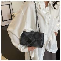 Moda PU Pequeño Bolso Cuadrado Primavera Nueva Cadena Bolso De Hombro, Bolso De Mensajero Retro Para Mujer - details 7