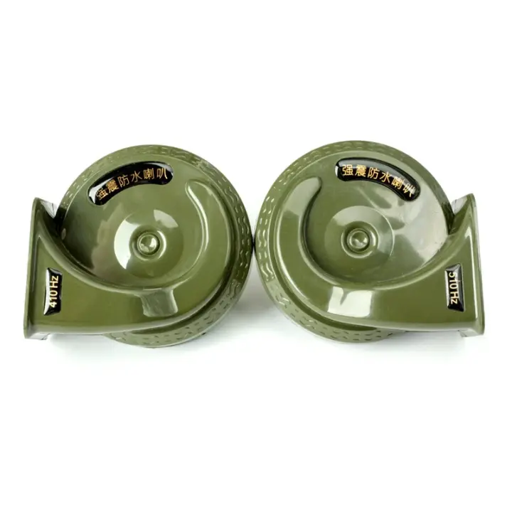 Bocina de Caracol de Motocicleta Impermeable 30W Sonido de 12V 510Hz 410Hz Ideal para Motosiklets - 1