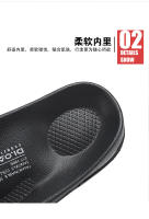 Nuevas zapatillas con amortiguación de aire de fondo grueso de gran tamaño, zapatillas de una palabra para sandalias al aire libre de verano para hombres y dos zapatillas para la playa - details 4