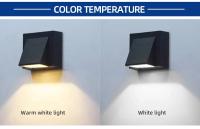 Lámpara de Pared Impermeable LED Exterior IP65 Luz de Jardín 5W 12W para Balcón Terraza y Patio con Iluminación Interior y Exterior - details 4