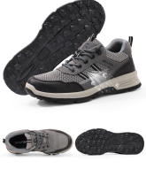 Zapatos de trabajo ligeros para hombre, zapatillas de seguridad cómodas, ANTIPERFORACIONES, protección de verano - details 9