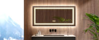 UNHO  Espejo Baño con Luz Led Antivaho Inteligente con Doble Tira de Luz, 1000 X 600mm - details 3