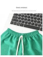 Conjuntos de Pantalones Cortos para Niños Ropa de Verano Monocromática 2 Piezas - details 5