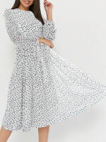 Vestido de cintura con lazo floral estilo casual de vacaciones para mujer Primavera Verano - details 24