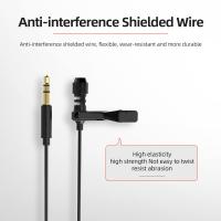 Micrófono Lavalier de 3,5mm para teléfono, micrófono para ordenador portátil, Clip Simple - details 0