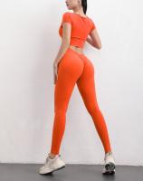 Pantalones de Yoga de Cintura Alta para Mujeres Sensación de Nudez Elevación de Cadera - details 36