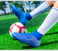 Zapatos de fútbol transpirables de caña alta con interior y exterior de suelo plano antideslizante - details 18