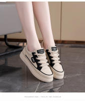 Nuevos Y Cómodos Zapatos Blancos, Zapatos Deportivos Versátiles Para Mujer, Zapatos De Tablero De Moda - details 8