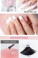 NAILCO esmalte de uñas de Gel semipermanente, estructura de Base de goma, manicura, hybryowe, Vernis, blanco lechoso, Gellak, 15ml - details 3